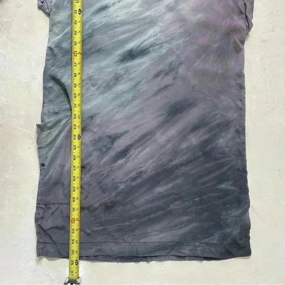 Gypsy 05 Ombre Straight Knee Length Silk Dress Size S - Picture 4 of 8